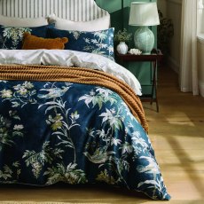 Laura Ashley Attleton Heritage Blue Duvet Cover Set Laura Ashley Attleton Heritage Blue Duvet Cover Set