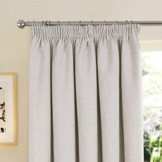 Sundour Washington Thermal Pencil Pleat Natural Door Curtain Sundour Washington Thermal Pencil Pleat Natural Door Curtain