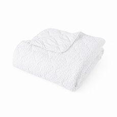 Catherine Lansfield Crinkle Seersucker Bedspread White Catherine Lansfield Crinkle Seersucker Bedspread White