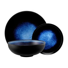 Maxwell Williams Caviar Midnight 12 Piece Coupe Dinner Set