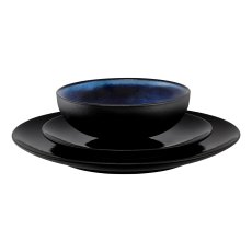 Maxwell Williams Caviar Midnight 12 Piece Coupe Dinner Set