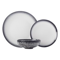 Maxwell Williams Caviar Granite 12 Piece Dinner Set