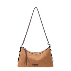 David Jones Slouch Apricot Tan Bag