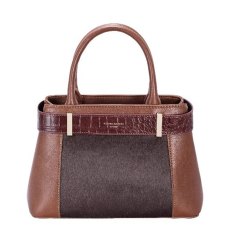 David Jones Croc Trim Red Mud Bag David Jones Croc Trim Red Mud Bag