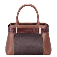David Jones Croc Trim Red Mud Bag David Jones Croc Trim Red Mud Bag