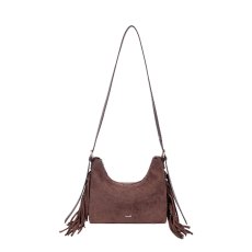 David Jones Fringe Chocolate Bag David Jones Fringe Chocolate Bag