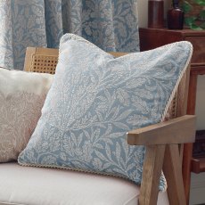 Morris & Co Acorn Tonal Feather Cushion Wedgewood Morris & Co Acorn Tonal Feather Cushion Wedgewood