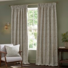 Morris & Co Acanthus Pencil Pleat Curtains Linen Morris & Co Acanthus Pencil Pleat Curtains Linen