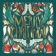 Paper House Merry Christmas Foliage Pack of 10 Cards Paper House Merry Christmas Foliage Pack of 10 Cards