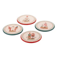 Cath Kidston Nutcracker Coaster Set Cath Kidston Nutcracker Coaster Set