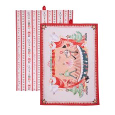 Cath Kidston Nutcracker Set Of 2 Tea Towels