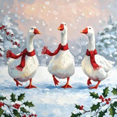 The Dark Room Winter Geese Pack of 16 Cards The Dark Room Winter Geese Pack of 16 Cards