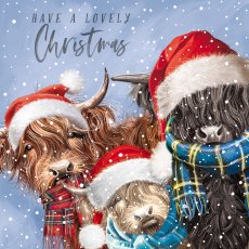 Paper House Highland Cows Pack of 6 Cards Paper House Highland Cows Pack of 6 Cards