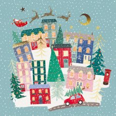Paper House Christmas Town Pack of 5 Cards Paper House Christmas Town Pack of 5 Cards