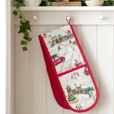 Catherine Lansfield Christmas Town Double Oven Glove Catherine Lansfield Christmas Town Double Oven Glove