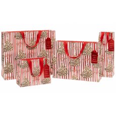 Glick Striped Spruce Gift Bag Glick Striped Spruce Gift Bag