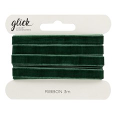 Glick Green Velvet Ribbon Glick Green Velvet Ribbon