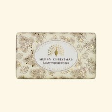 The English Soap Company Merry Christmas Xmas Greenery Soap The English Soap Company Merry Christmas Xmas Greenery Soap