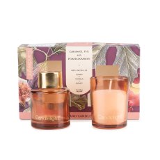 Candlelight Fig & Pomegranate Candle & Diffuser Set