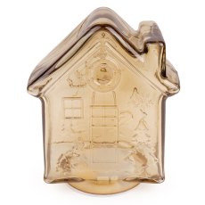 Candlelight Glass Gold Rechargeable Gingerbread House Candlelight Glass Gold Rechargeable Gingerbread House