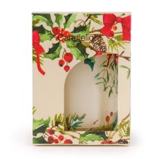 Candlelight Single Wick Mistletoe & Pine Candle In A Pot