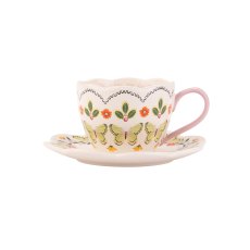 Cath Kidston Butterfly Tea Cup and Saucer Cath Kidston Butterfly Tea Cup and Saucer