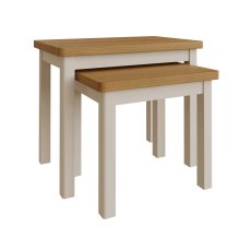 Hastings Editions Nest of 2 Tables in Stone