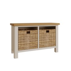 Hastings Editions Hall Bench in Stone