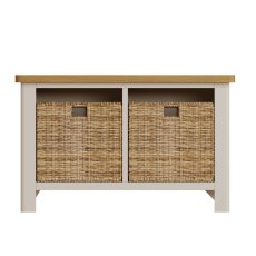 Hastings Editions Hall Bench in Stone