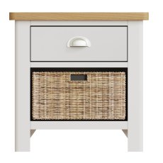 Hastings Editions 1 Drawer 1 Basket Unit in Stone