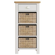 Hastings Editions 1 Drawer 3 Basket Unit in Stone Hastings Editions 1 Drawer 3 Basket Unit in Stone