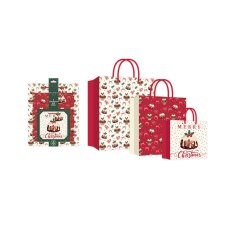 Harvey & Mason Christmas Pudding Set of 3 Gift Bags Harvey & Mason Christmas Pudding Set of 3 Gift Bags