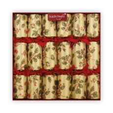 Robin Reed Box of 6 Berry Garland Crackers