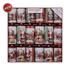 Robin Reed Box of 12 Christmas Eve Crackers Robin Reed Box of 12 Christmas Eve Crackers