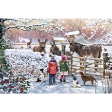 Otter House Donkey Friends 500 Piece Puzzle Otter House Donkey Friends 500 Piece Puzzle