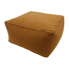 Norfolk & Co Holkham Tweed Square Pouffe Copper Norfolk & Co Holkham Tweed Square Pouffe Copper