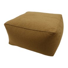 Norfolk & Co Holkham Tweed Square Pouffe Chestnut Norfolk & Co Holkham Tweed Square Pouffe Chestnut