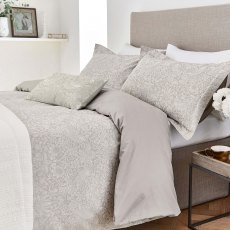 Morris & Co Pure Strawberry Thief Pebble Duvet Cover