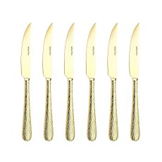 Arthur Price Avalon Champagne 6 Steak Knives Arthur Price Avalon Champagne 6 Steak Knives