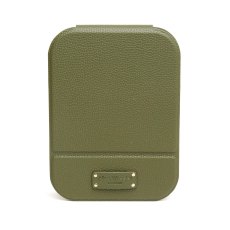 Alice Wheeler Kensington Folding LED Travel Mirror Olive Alice Wheeler Kensington Folding LED Travel Mirror Olive