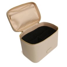 Alice Wheeler Kensington Large Beauty Case Stone