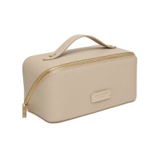 Alice Wheeler Kensington Train Case Stone