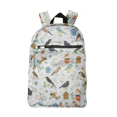 Eco Chic Garden Birds Green Classic Backpack Eco Chic Garden Birds Green Classic Backpack