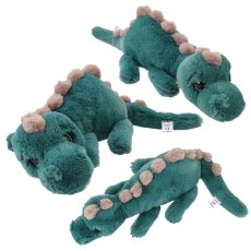 Dino World Plush Dino Lying Green Dino World Plush Dino Lying Green