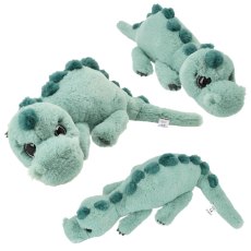 Dino World Plush Dino Lying Light Green Dino World Plush Dino Lying Light Green
