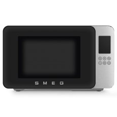 Smeg Microwave with Grill Matte Black