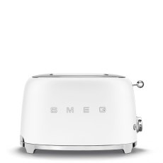 Smeg 2 Slice Toaster Matte White Smeg 2 Slice Toaster Matte White