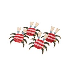 Yvonne Ellen Set of 4 Crab Napkin Rings Yvonne Ellen Set of 4 Crab Napkin Rings