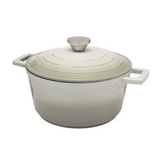 Mary Berry At Home 24cm Cast Aluminium Round Casserole Mary Berry At Home 24cm Cast Aluminium Round Casserole