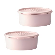 Tupperware Heritage Canister Set of 2 Tupperware Heritage Canister Set of 2